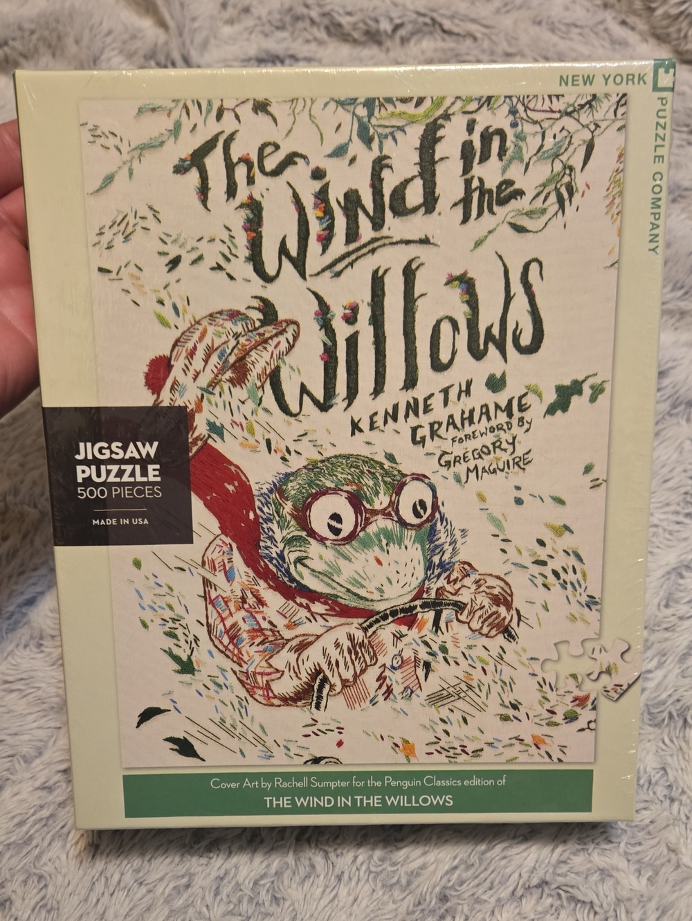 NEW! New York Puzzle Company - The Wind in the Willows 500-Piece Puzzle